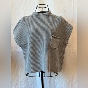 139 - Zenana Outfitters Gray Cowl Neck Sweater